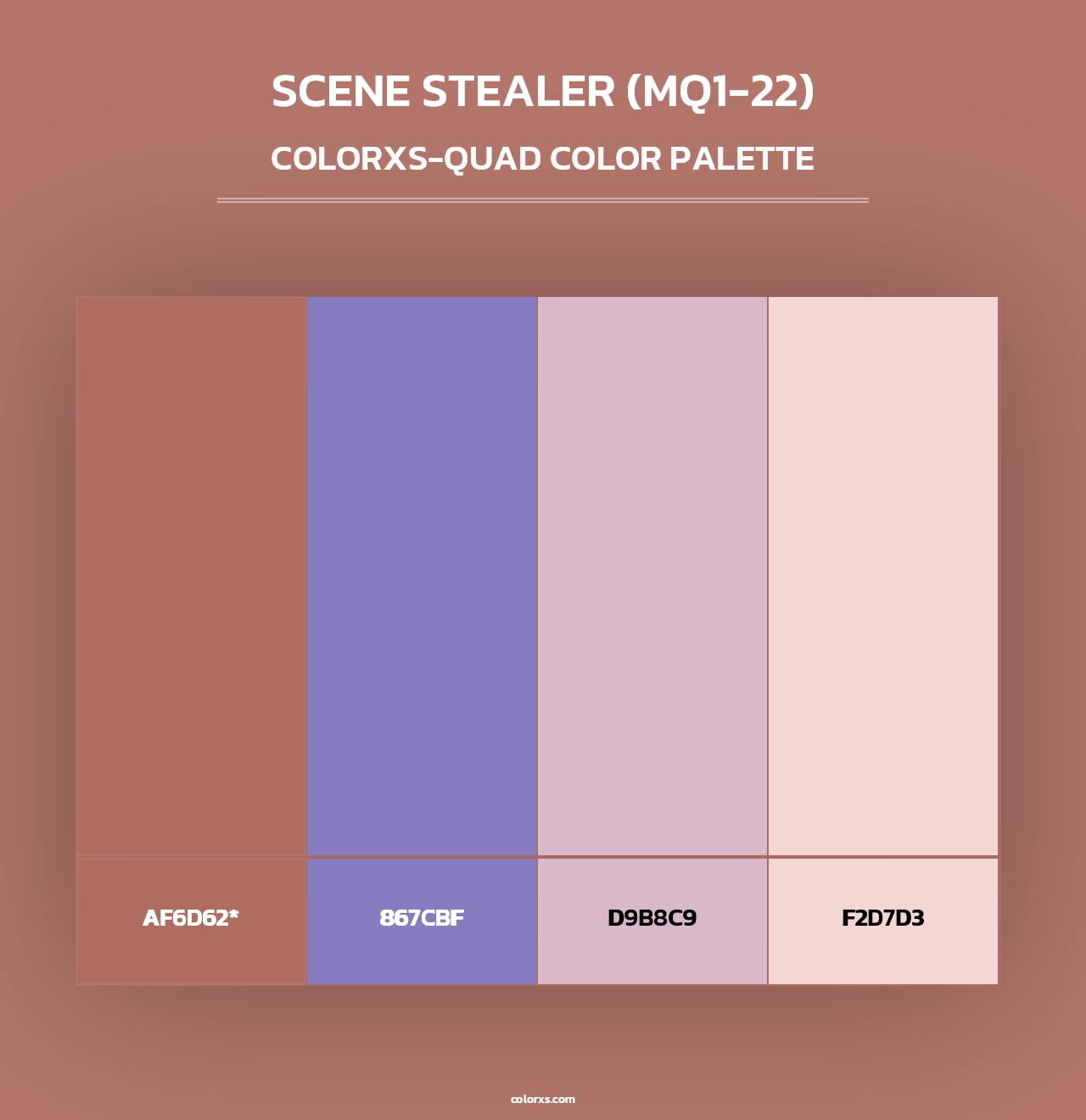 Scene Stealer (MQ1-22) - Colorxs Quad Palette