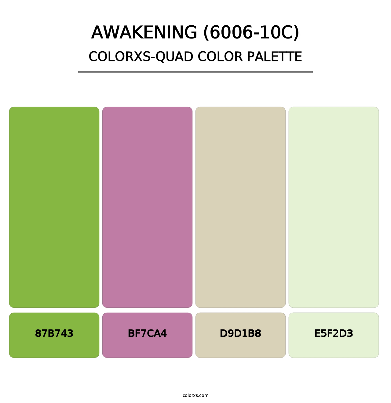 Awakening (6006-10C) - Colorxs Quad Palette