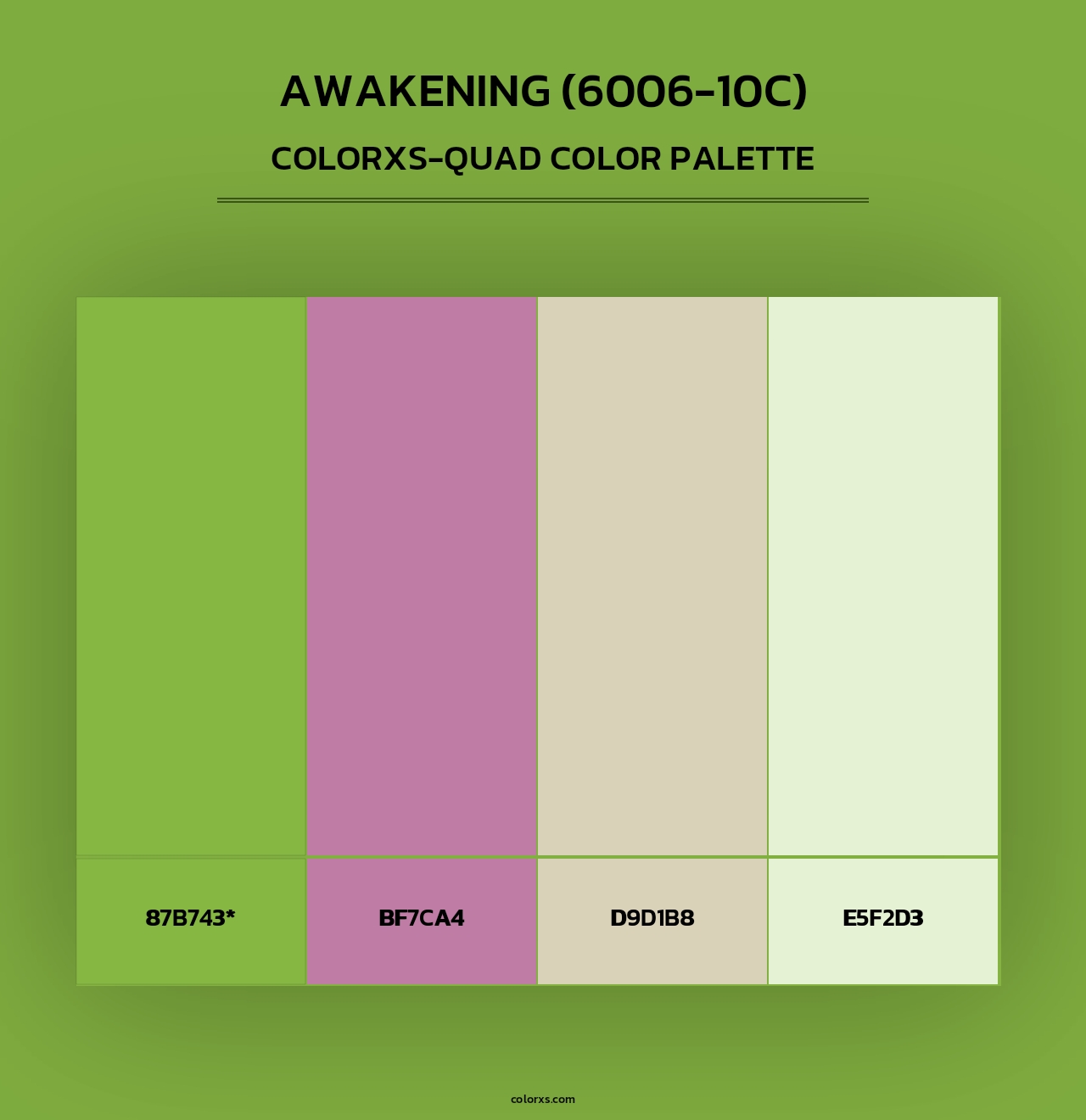 Awakening (6006-10C) - Colorxs Quad Palette