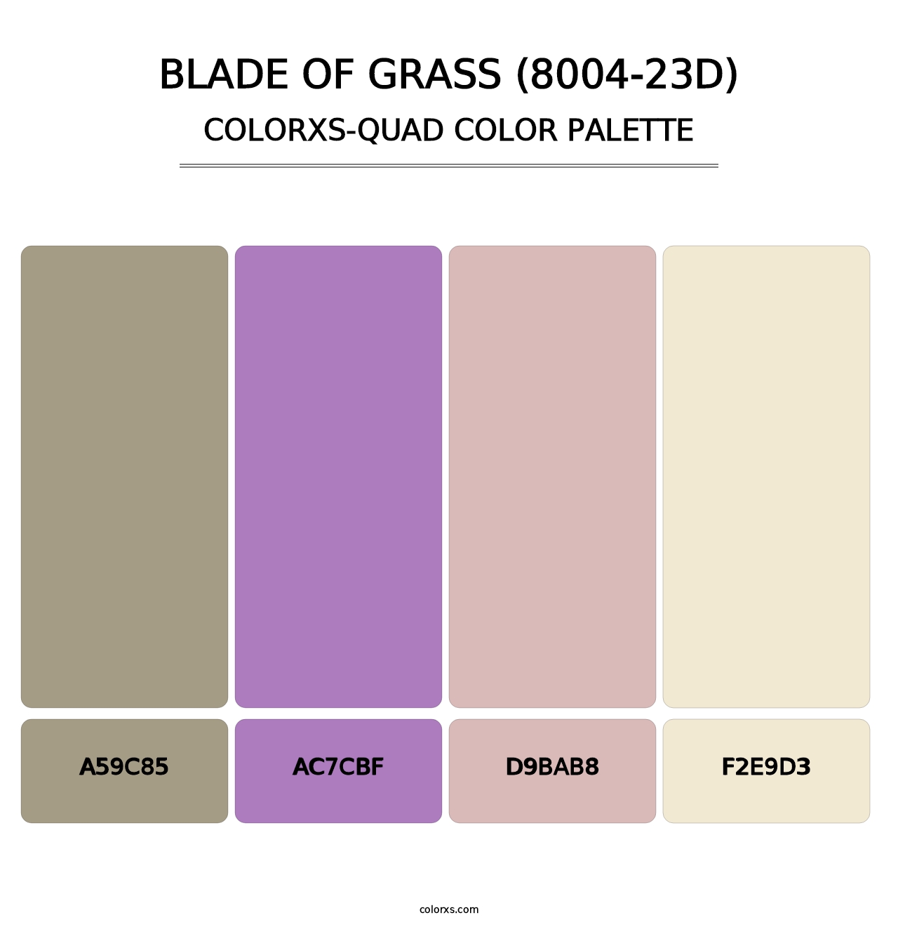 Blade of Grass (8004-23D) - Colorxs Quad Palette