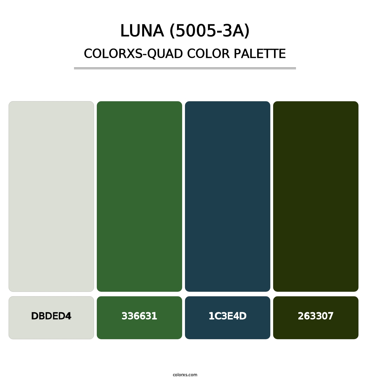 Luna (5005-3A) - Colorxs Quad Palette