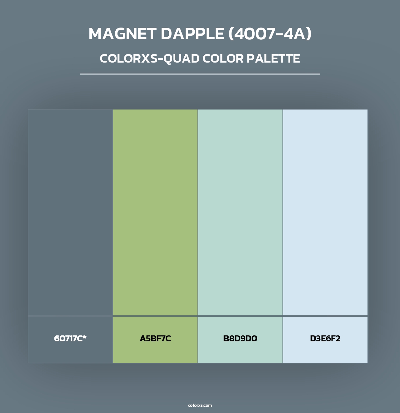 Magnet Dapple (4007-4A) - Colorxs Quad Palette