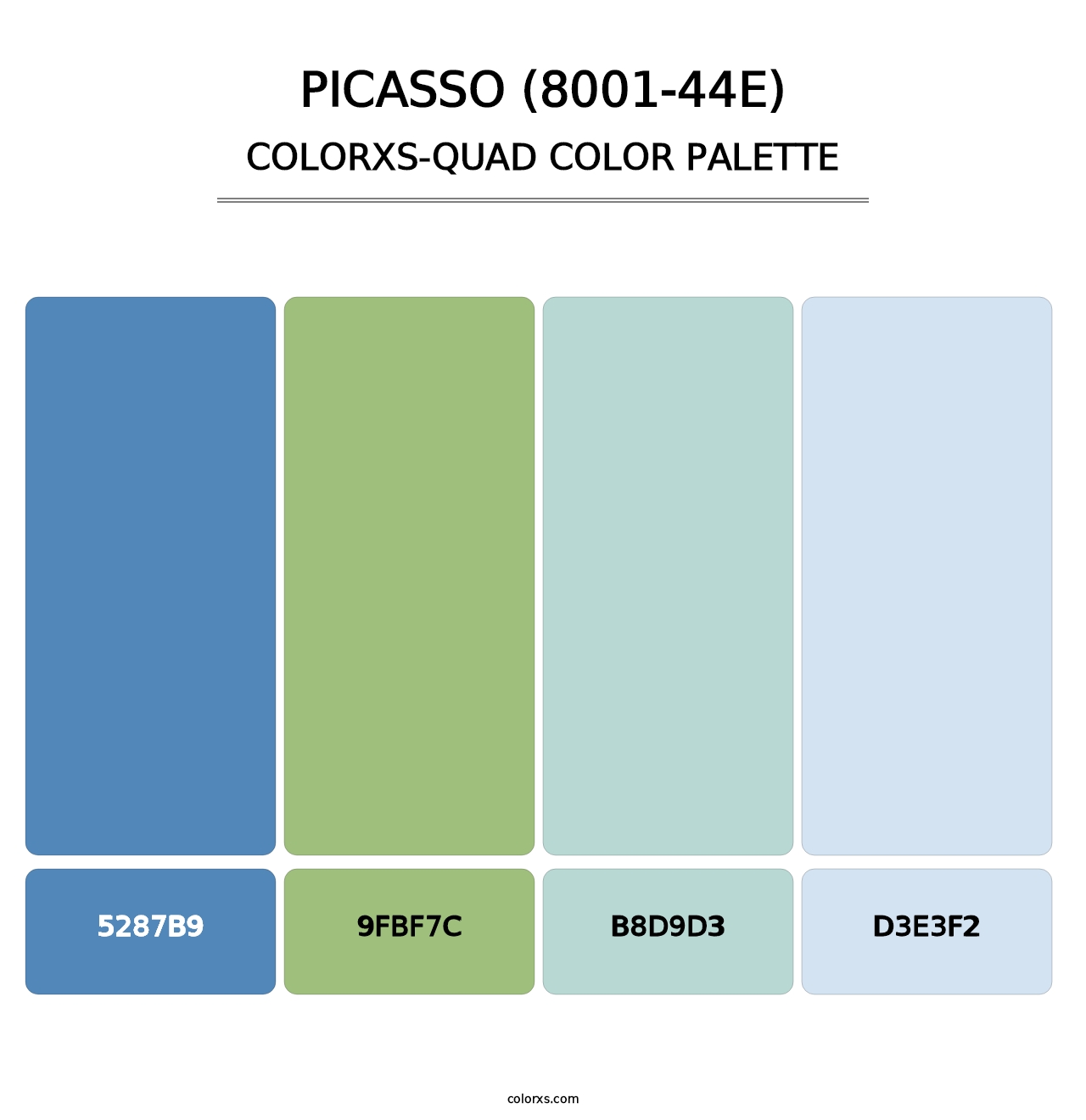 Picasso (8001-44E) - Colorxs Quad Palette