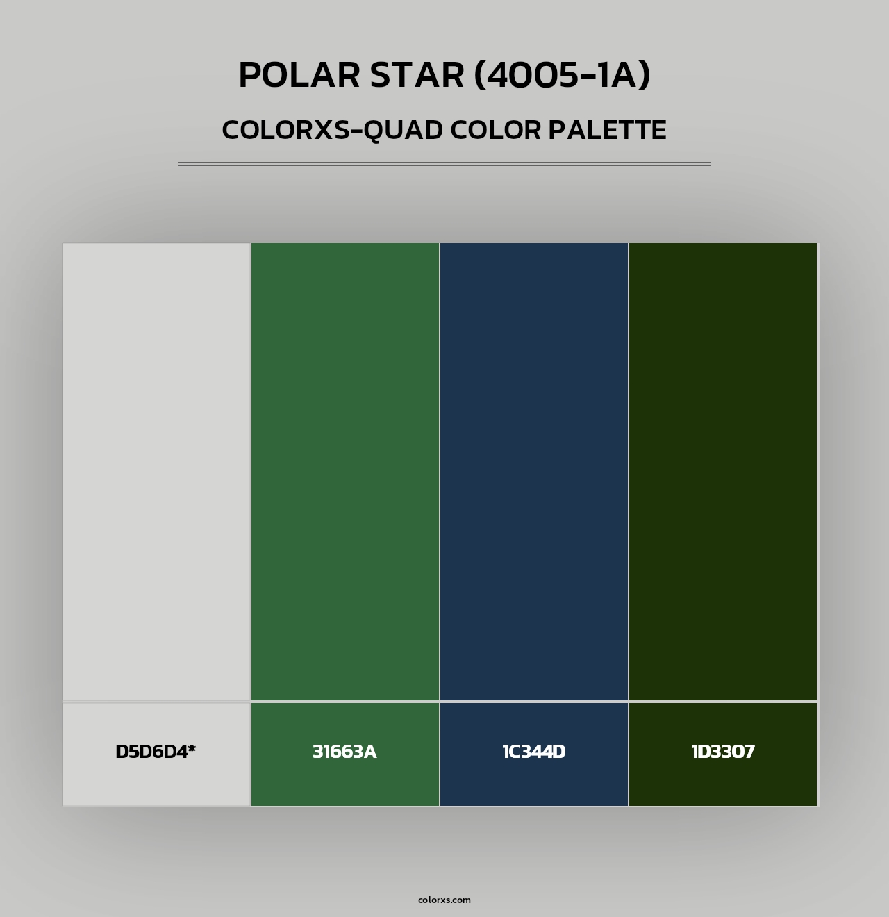 Polar Star (4005-1A) - Colorxs Quad Palette