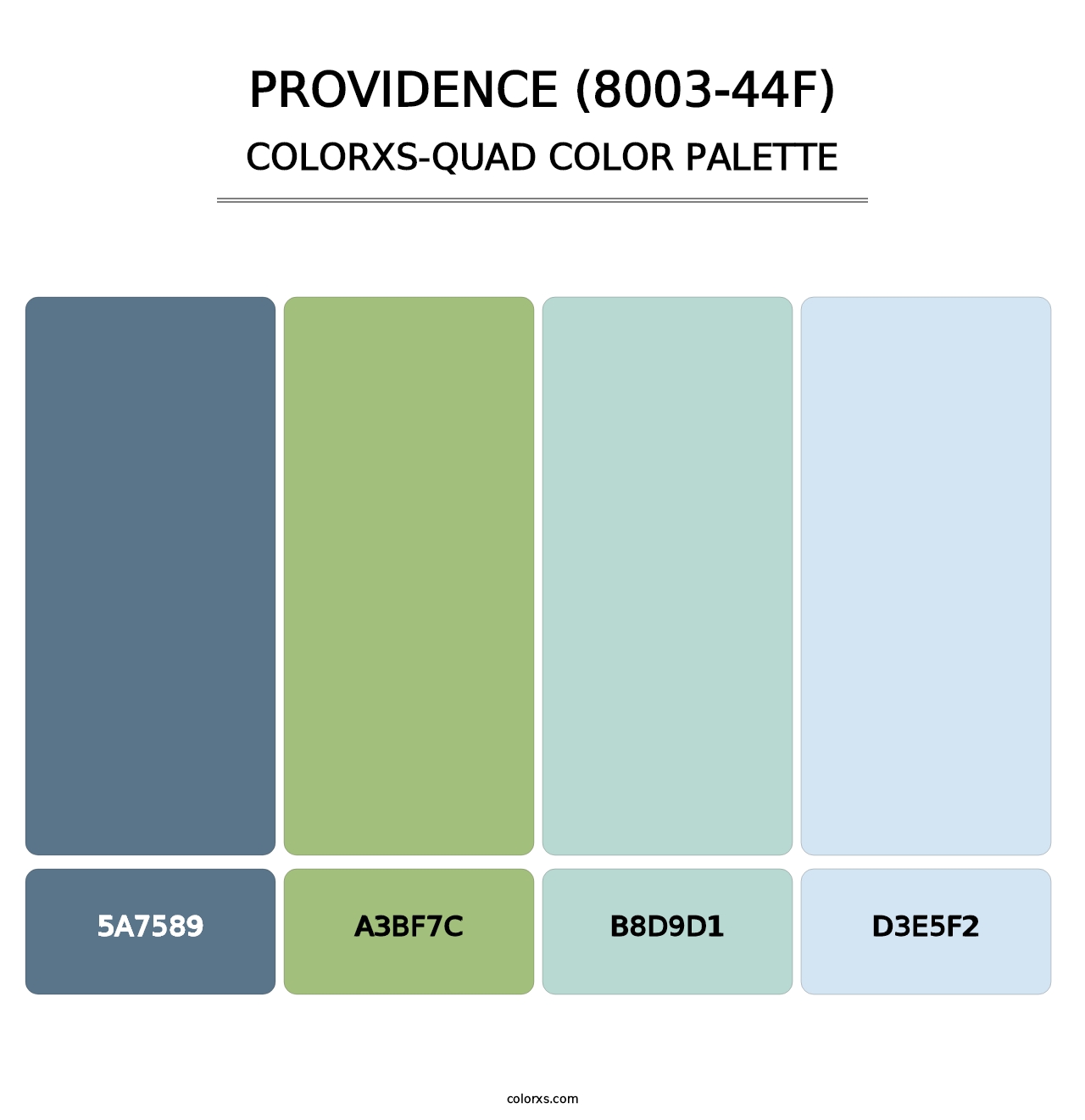 Providence (8003-44F) - Colorxs Quad Palette