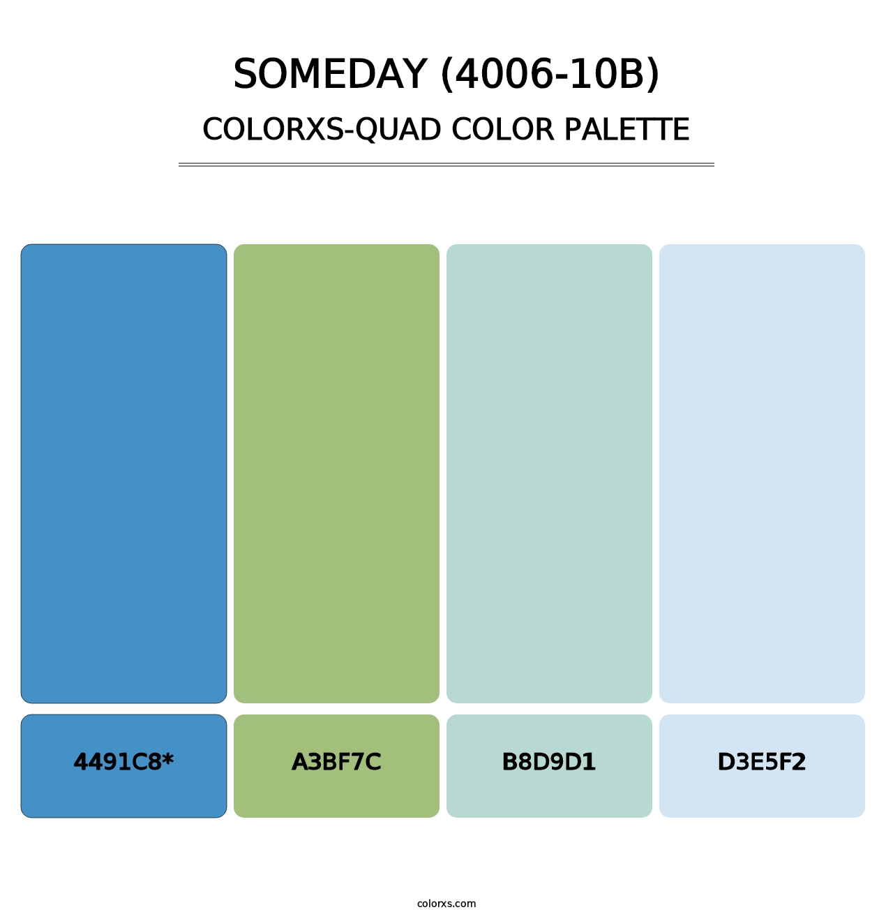 Someday (4006-10B) - Colorxs Quad Palette