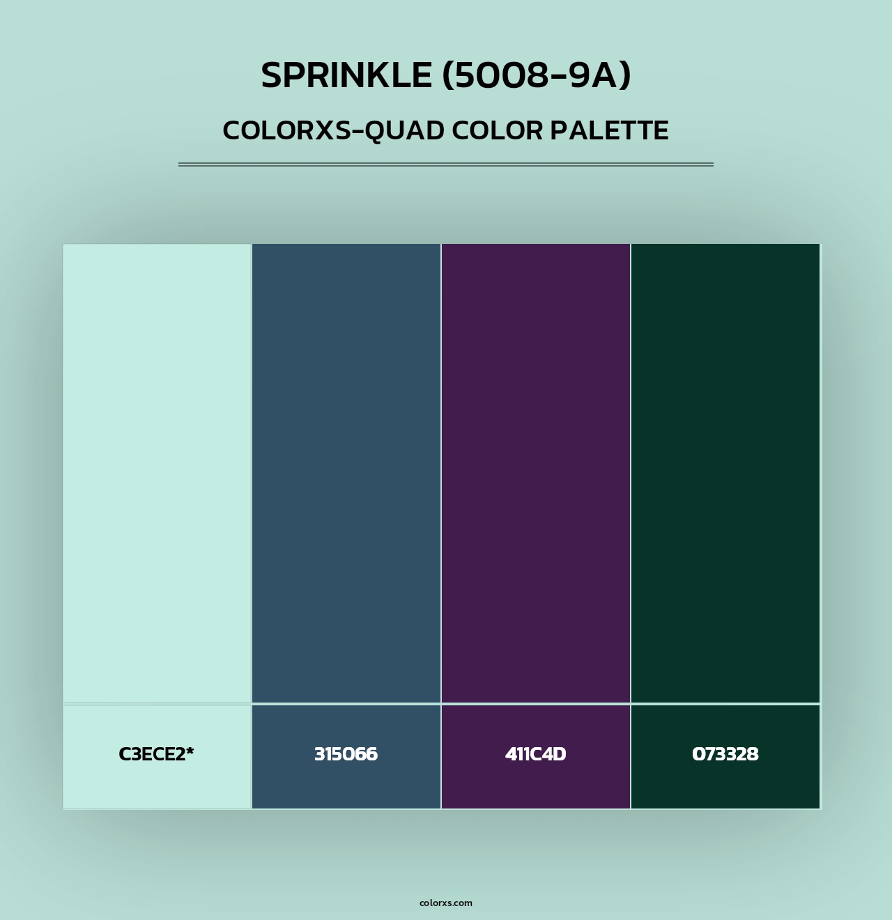 Sprinkle (5008-9A) - Colorxs Quad Palette