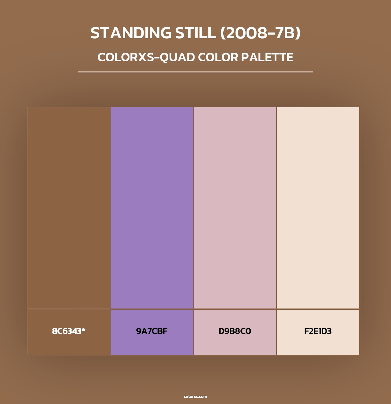 Standing Still (2008-7B) - Colorxs Quad Palette