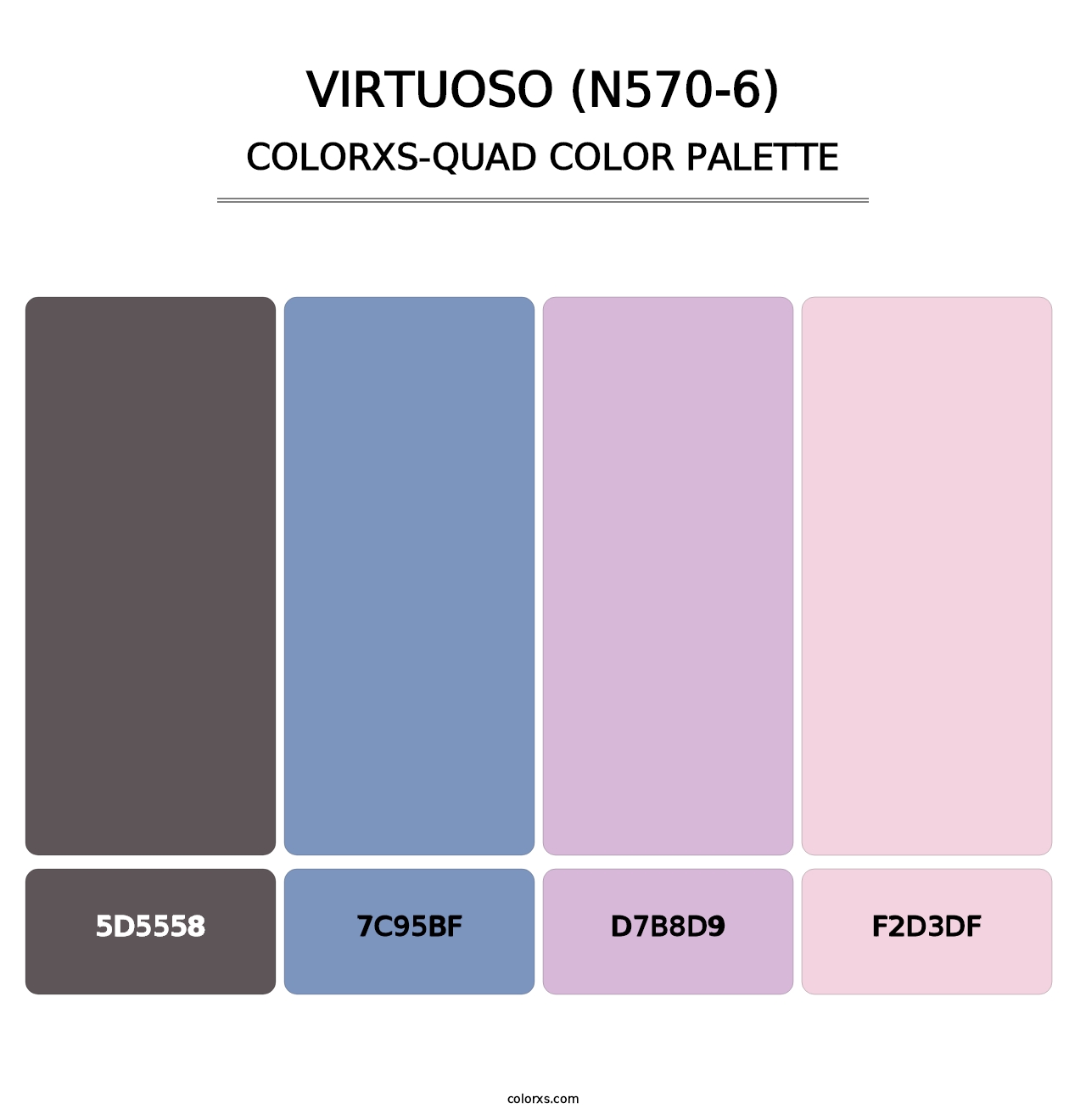 Virtuoso (N570-6) - Colorxs Quad Palette