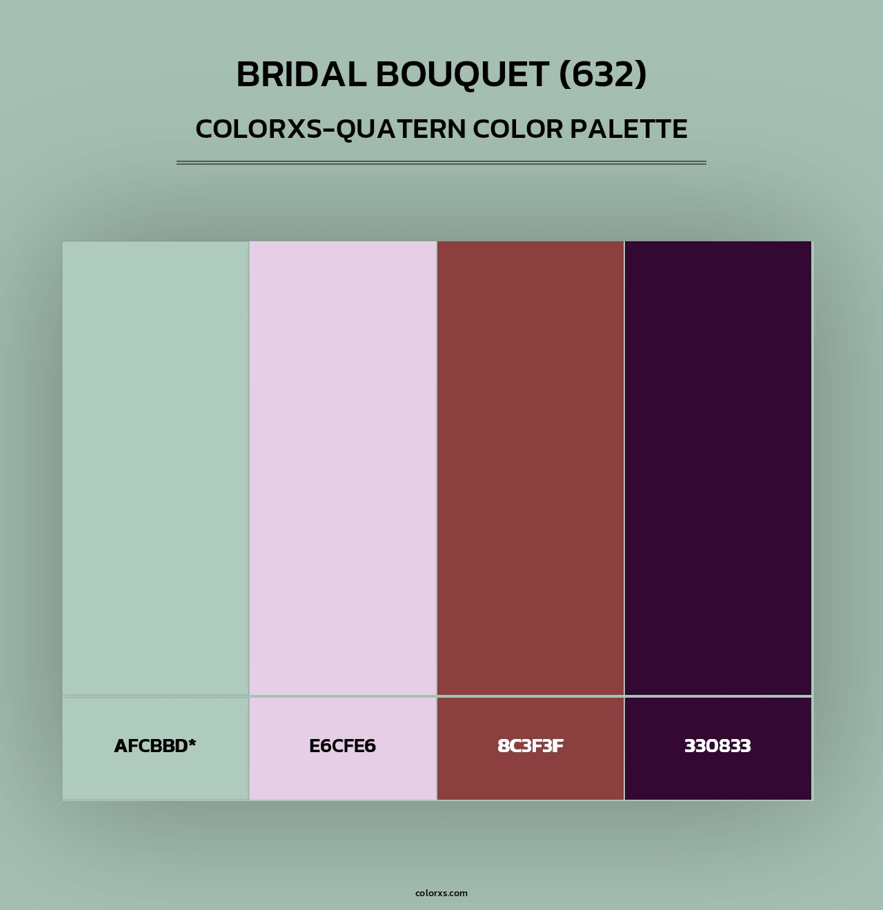 Bridal Bouquet (632) - Colorxs Quad Palette