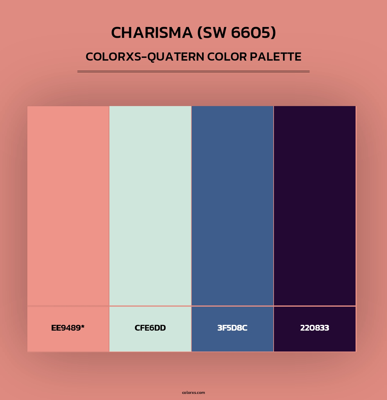 Charisma (SW 6605) - Colorxs Quad Palette
