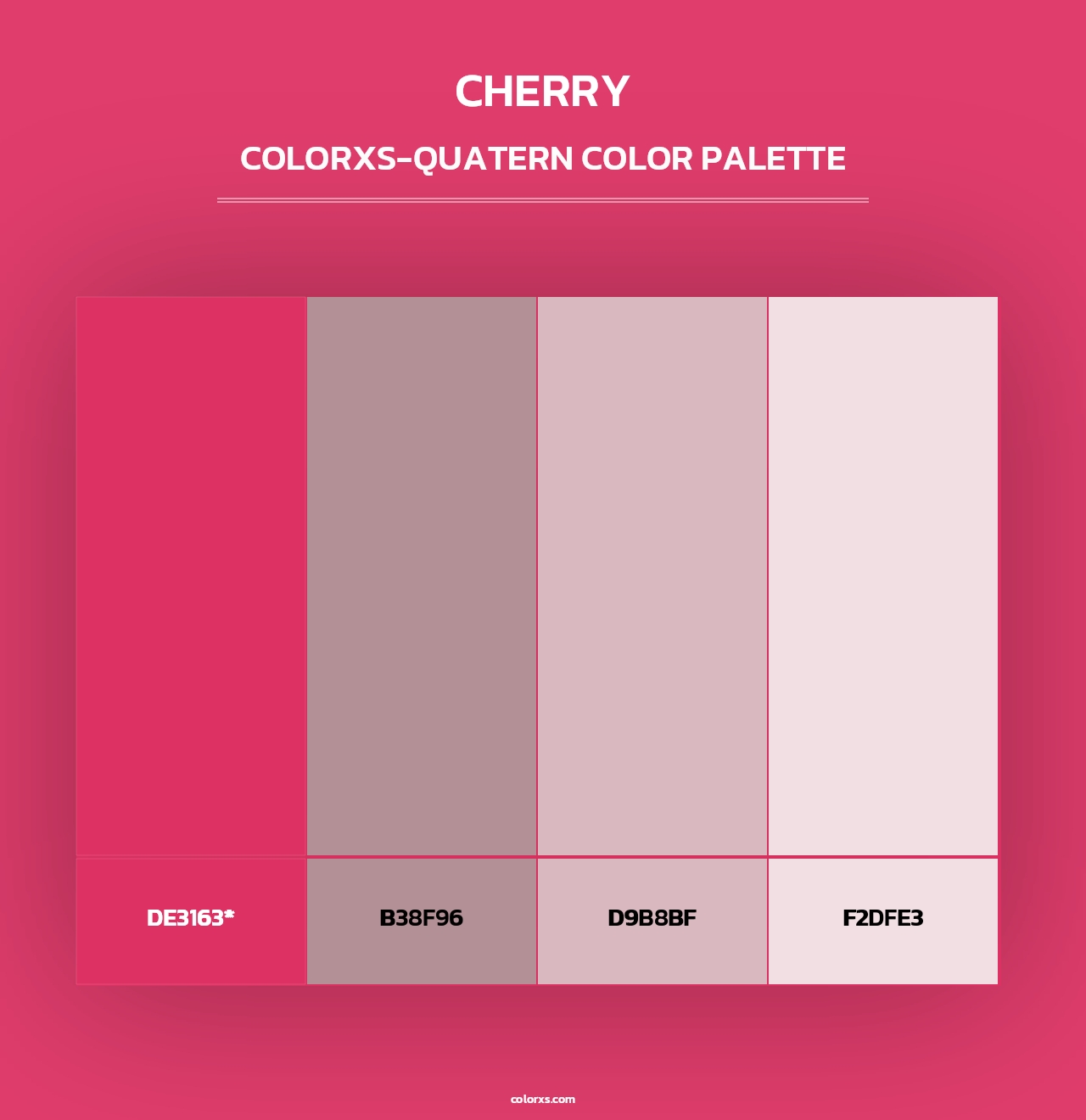 Cherry - Colorxs Quad Palette
