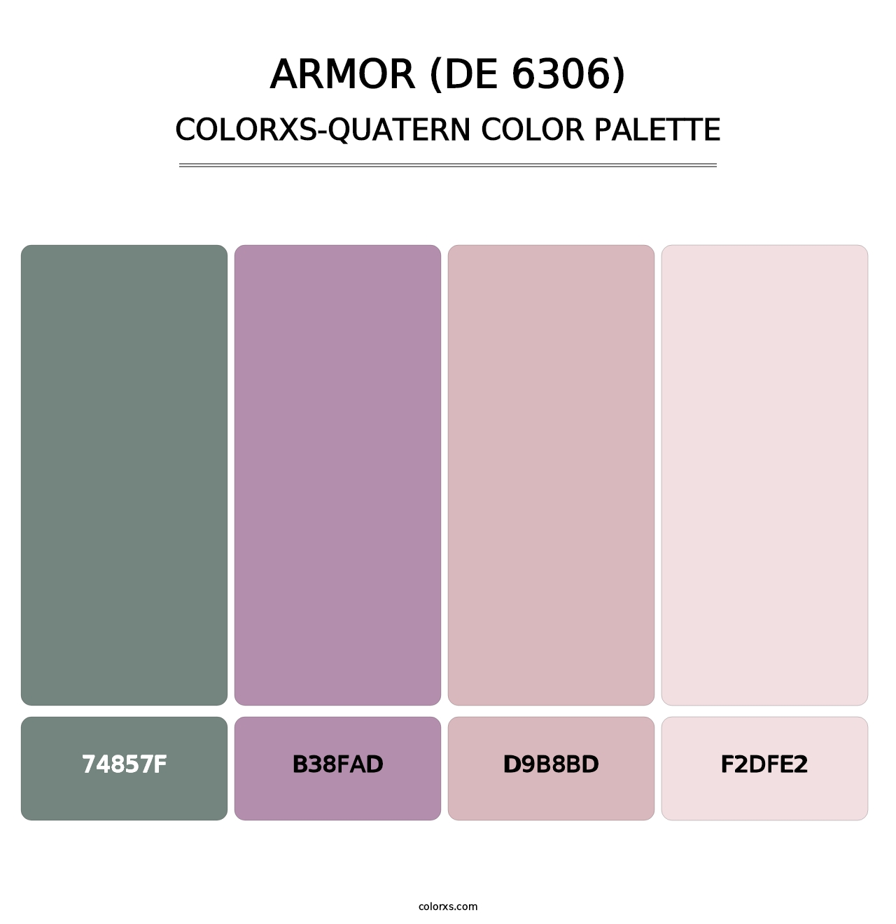 Armor (DE 6306) - Colorxs Quatern Palette