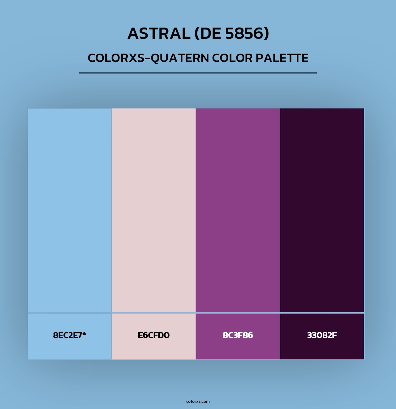 Astral (DE 5856) - Colorxs Quad Palette