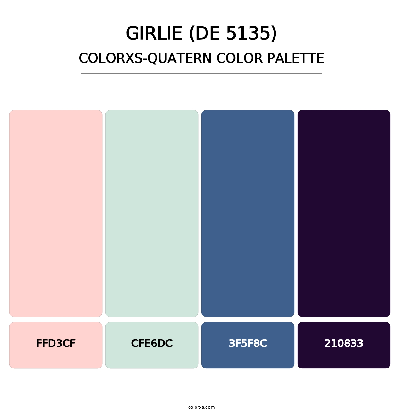 Girlie (DE 5135) - Colorxs Quatern Palette