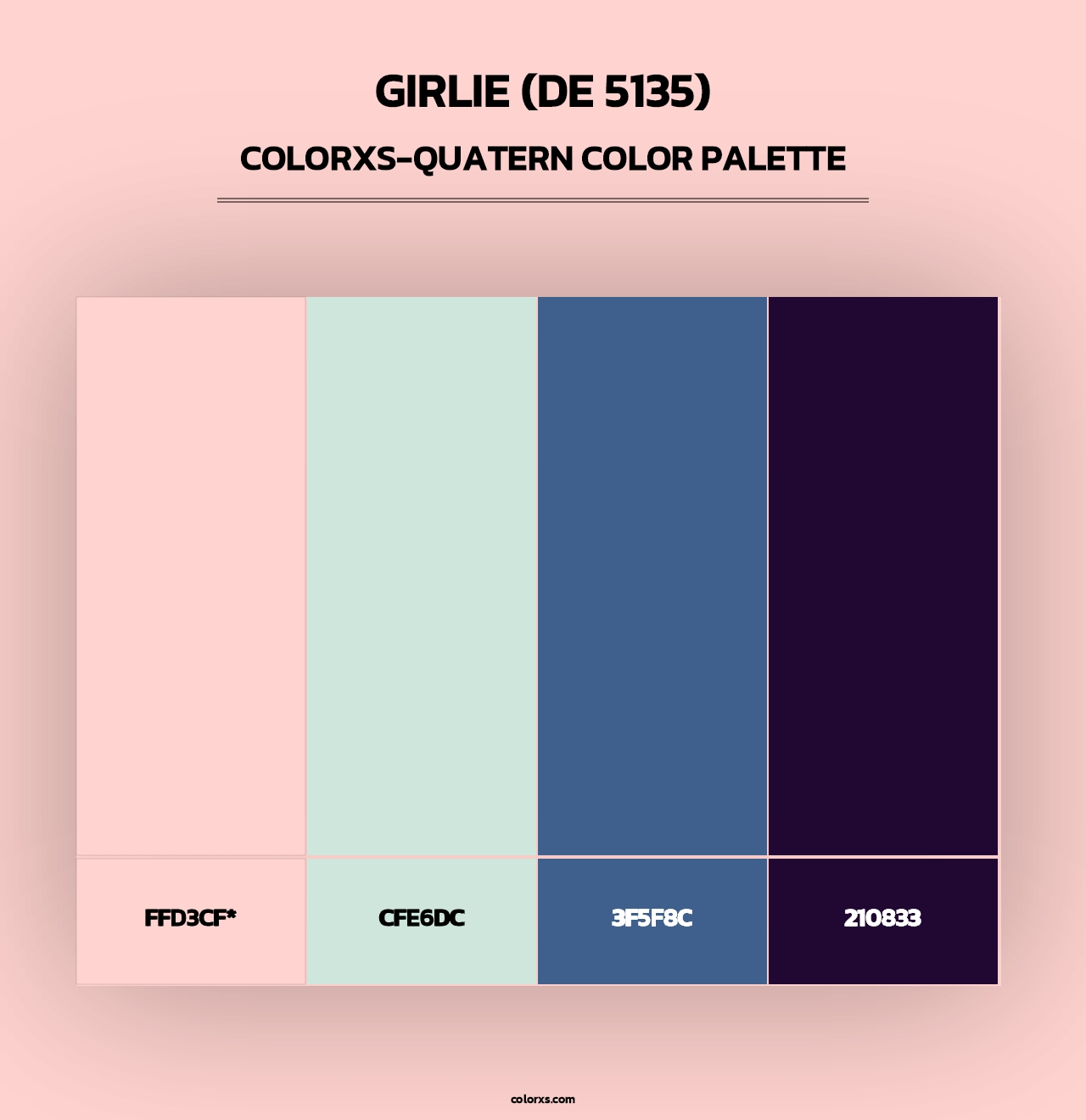 Girlie (DE 5135) - Colorxs Quad Palette