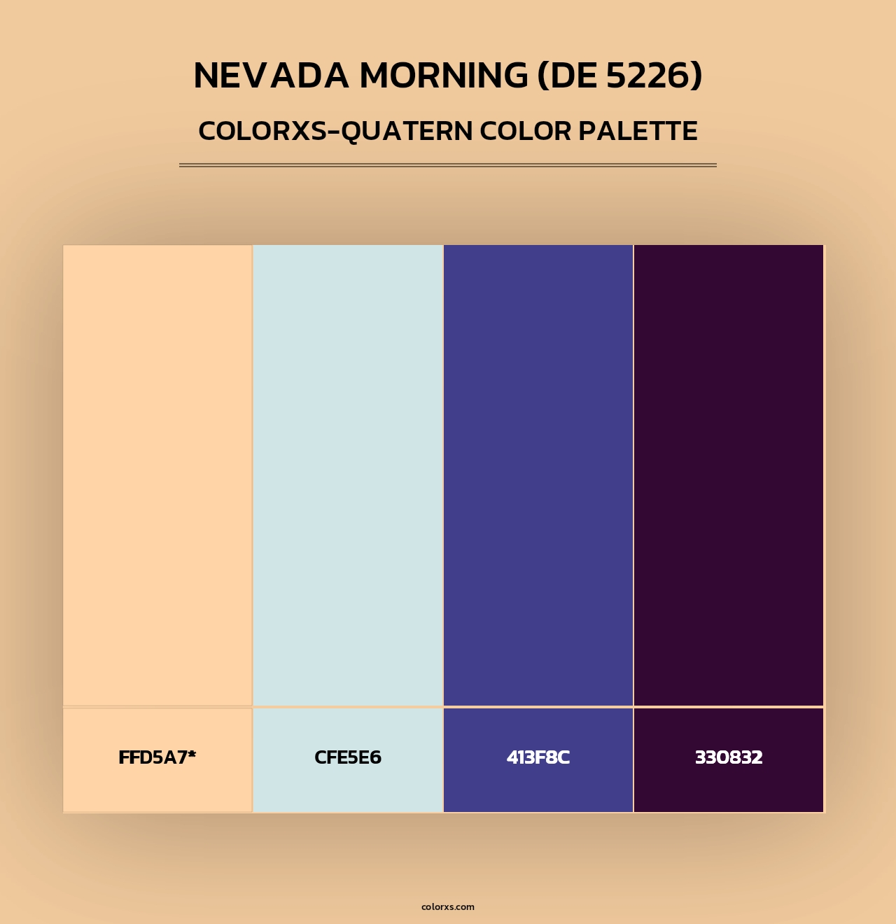 Nevada Morning (DE 5226) - Colorxs Quad Palette