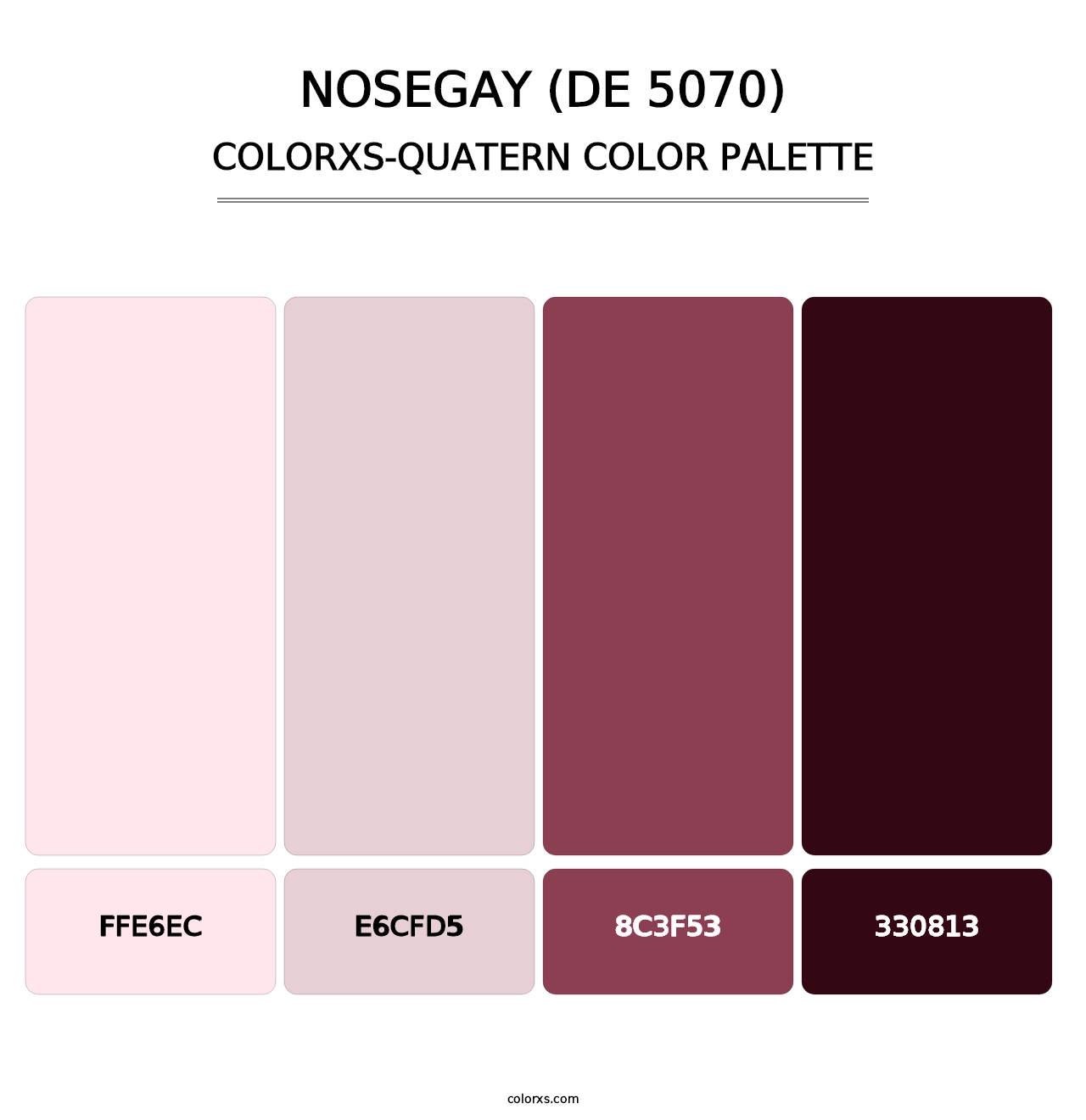 Nosegay (DE 5070) - Colorxs Quatern Palette