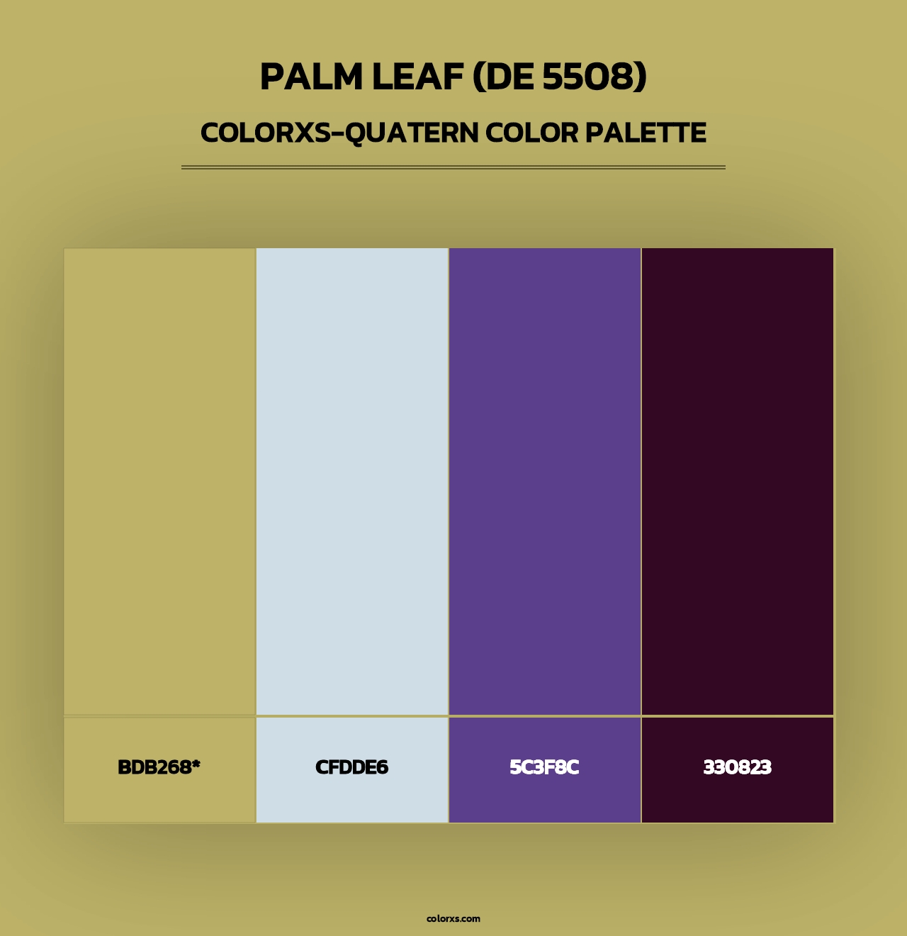 Palm Leaf (DE 5508) - Colorxs Quad Palette