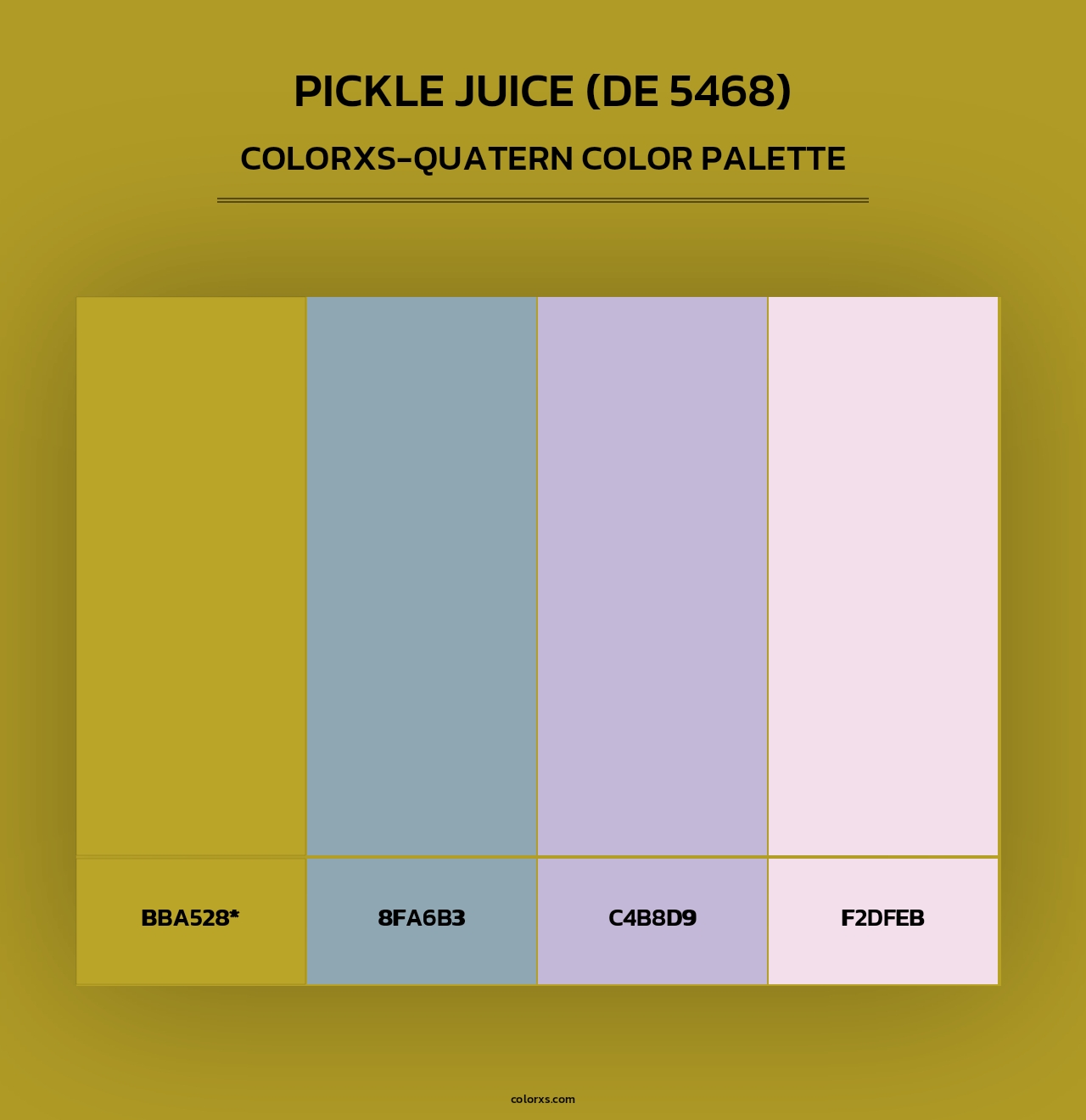 Pickle Juice (DE 5468) - Colorxs Quad Palette