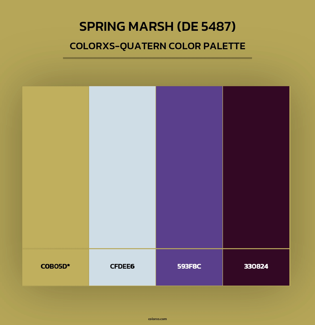 Spring Marsh (DE 5487) - Colorxs Quad Palette