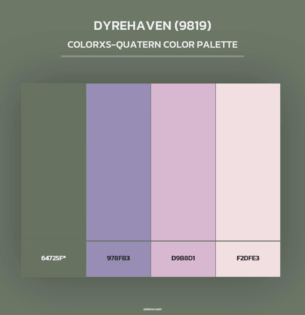 Dyrehaven (9819) - Colorxs Quad Palette