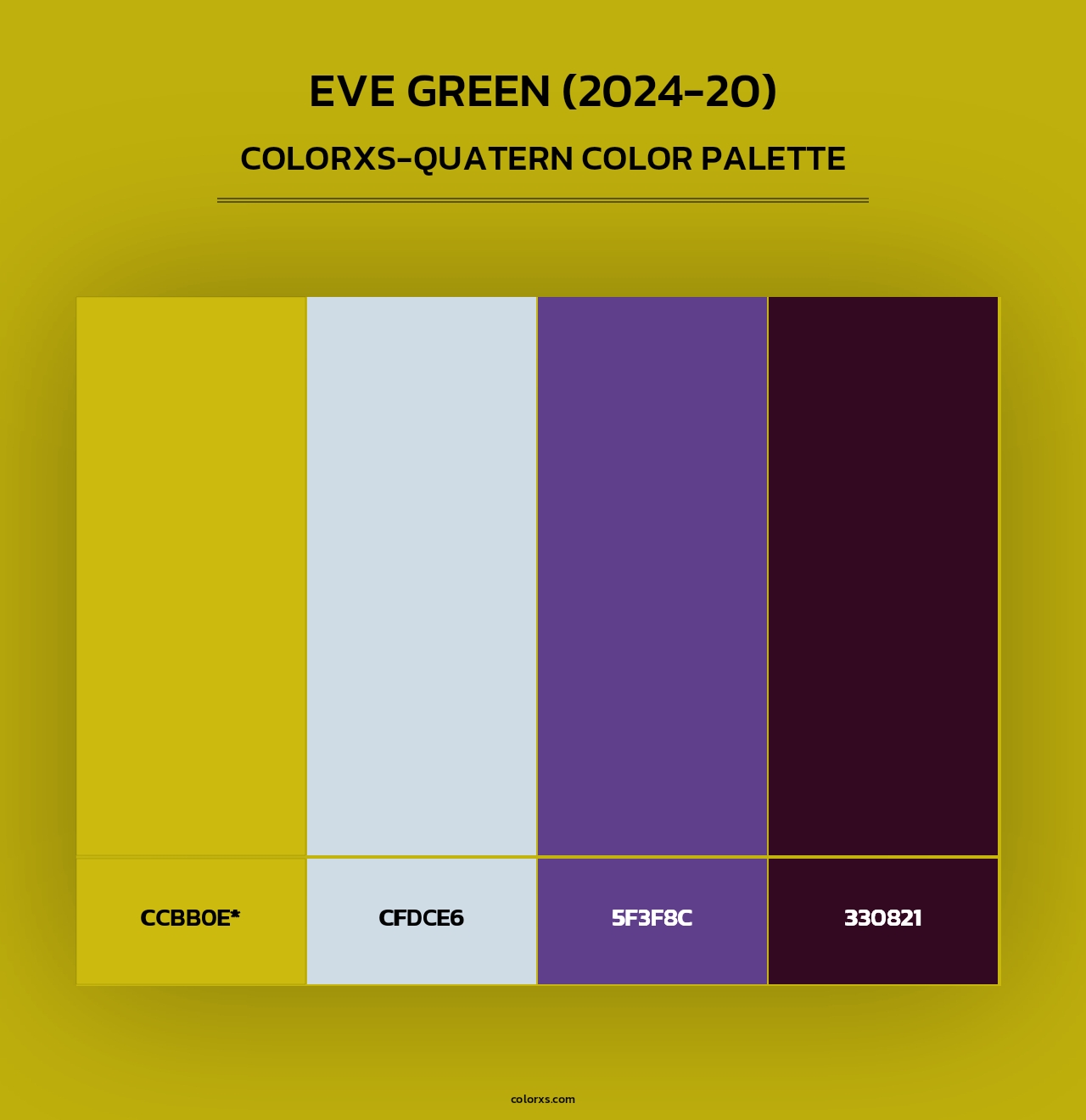 Eve Green (2024-20) - Colorxs Quad Palette
