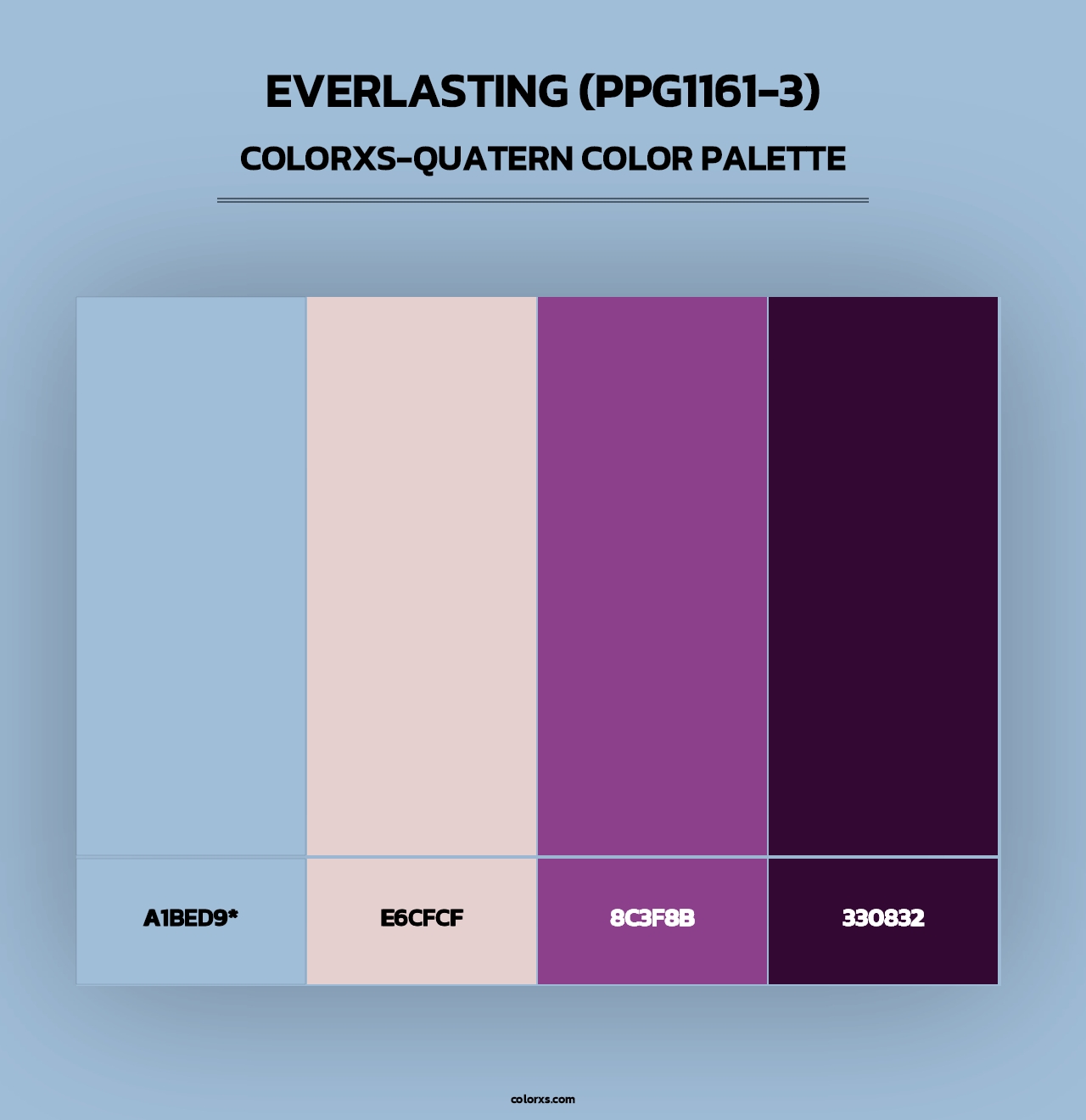 Everlasting (PPG1161-3) - Colorxs Quad Palette