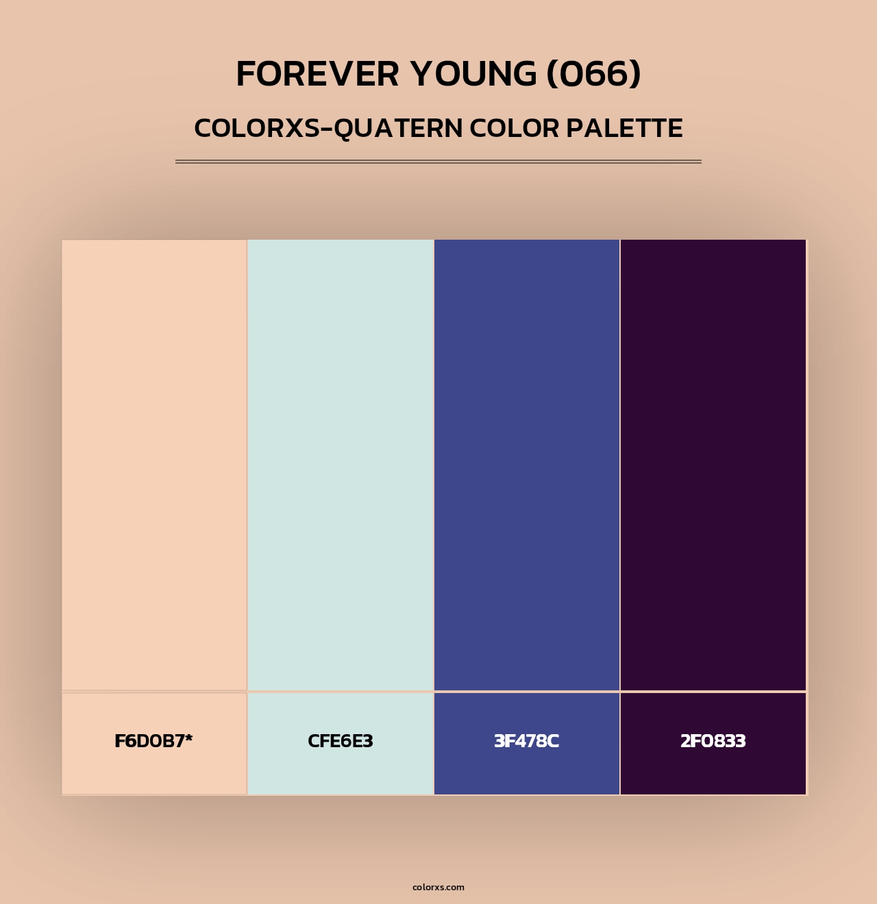 Forever Young (066) - Colorxs Quad Palette