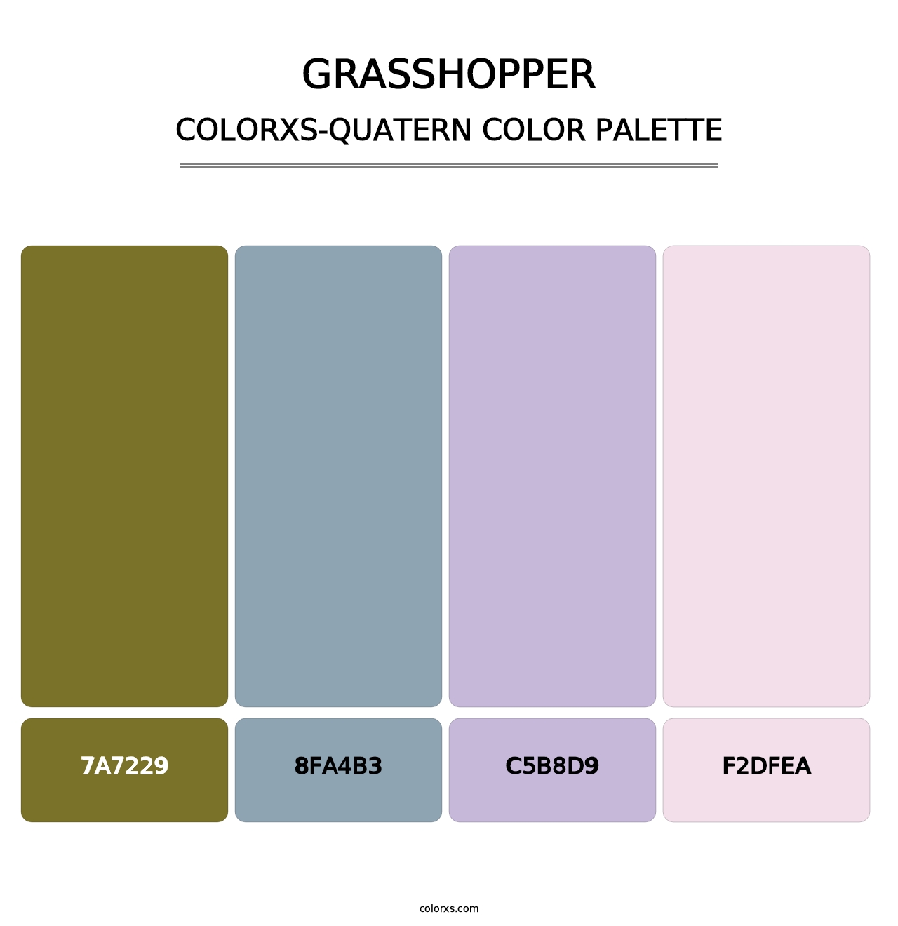 Grasshopper - Colorxs Quatern Palette