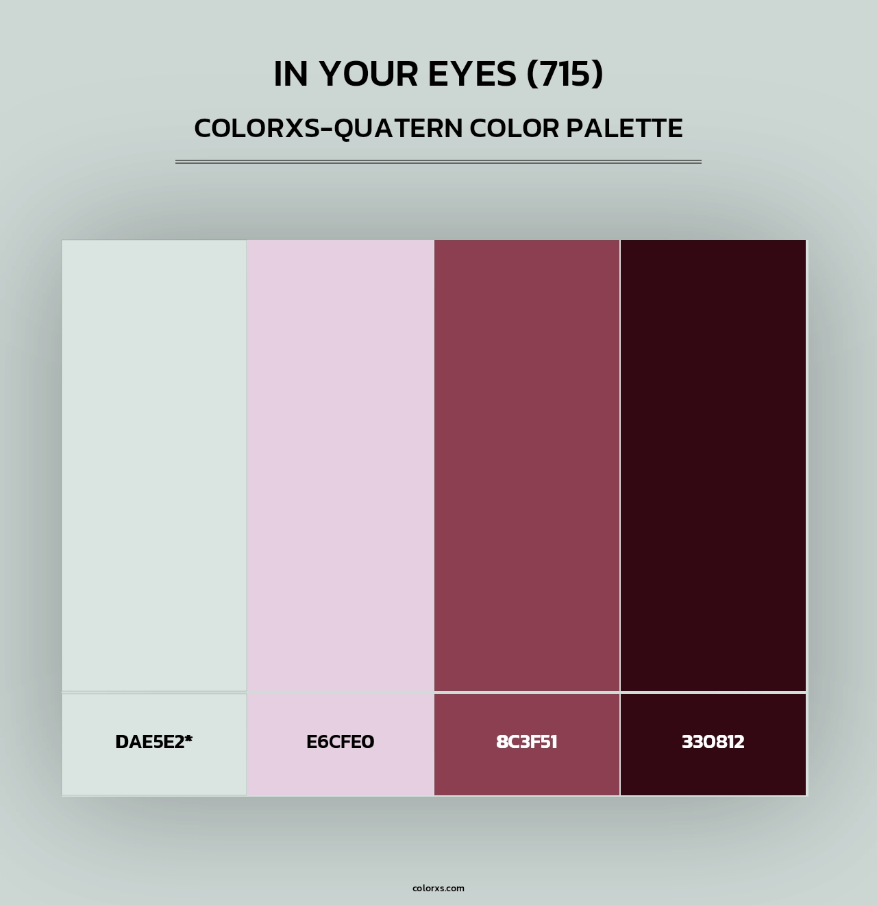 In Your Eyes (715) - Colorxs Quad Palette