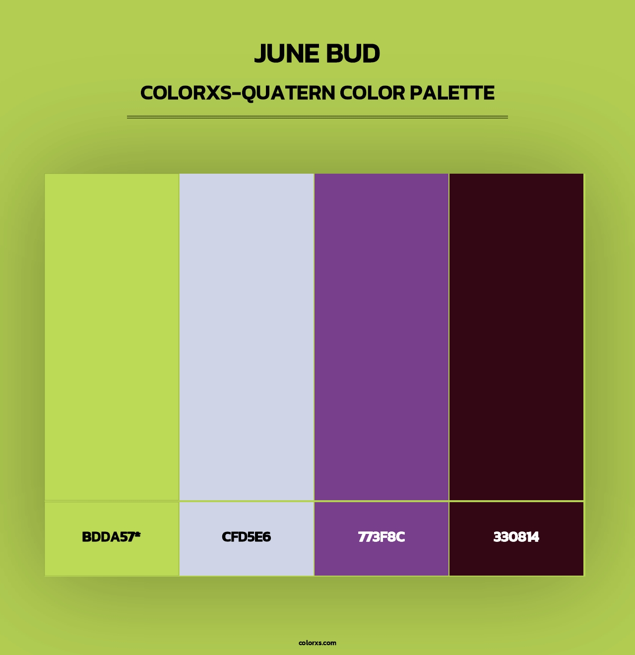 June Bud - Colorxs Quad Palette