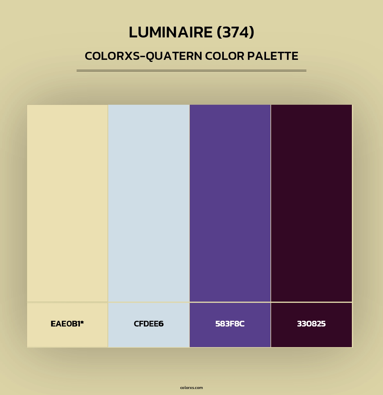 Luminaire (374) - Colorxs Quad Palette