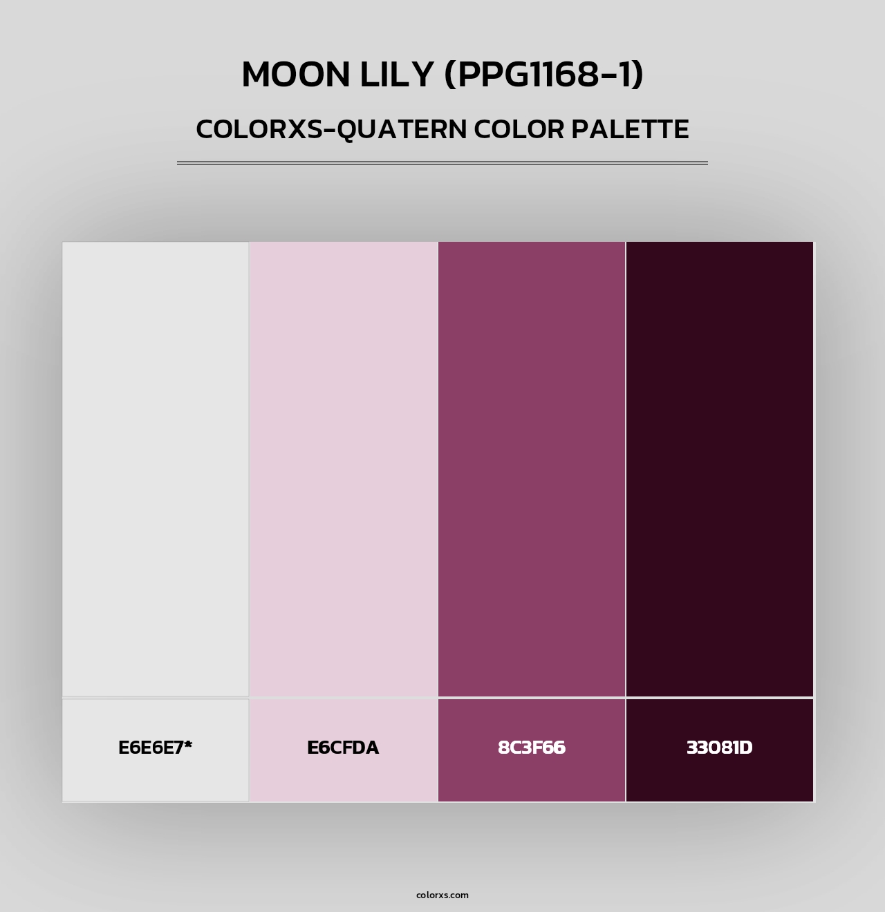Moon Lily (PPG1168-1) - Colorxs Quad Palette