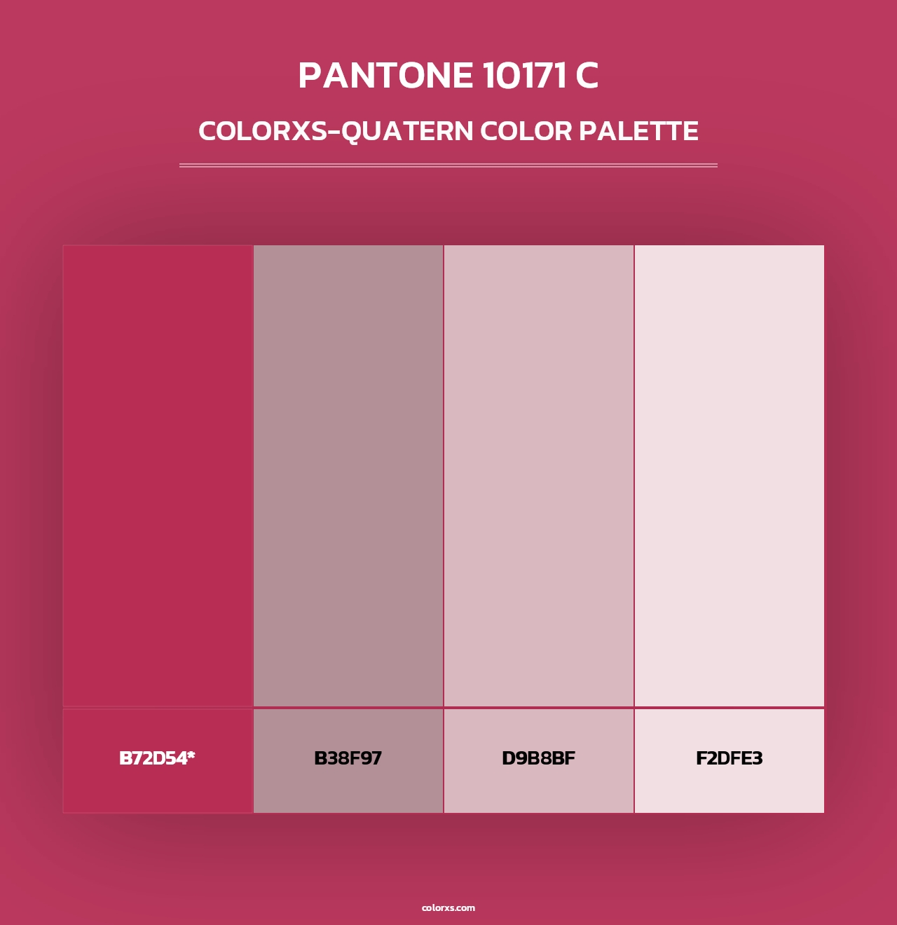 PANTONE 10171 C - Colorxs Quad Palette