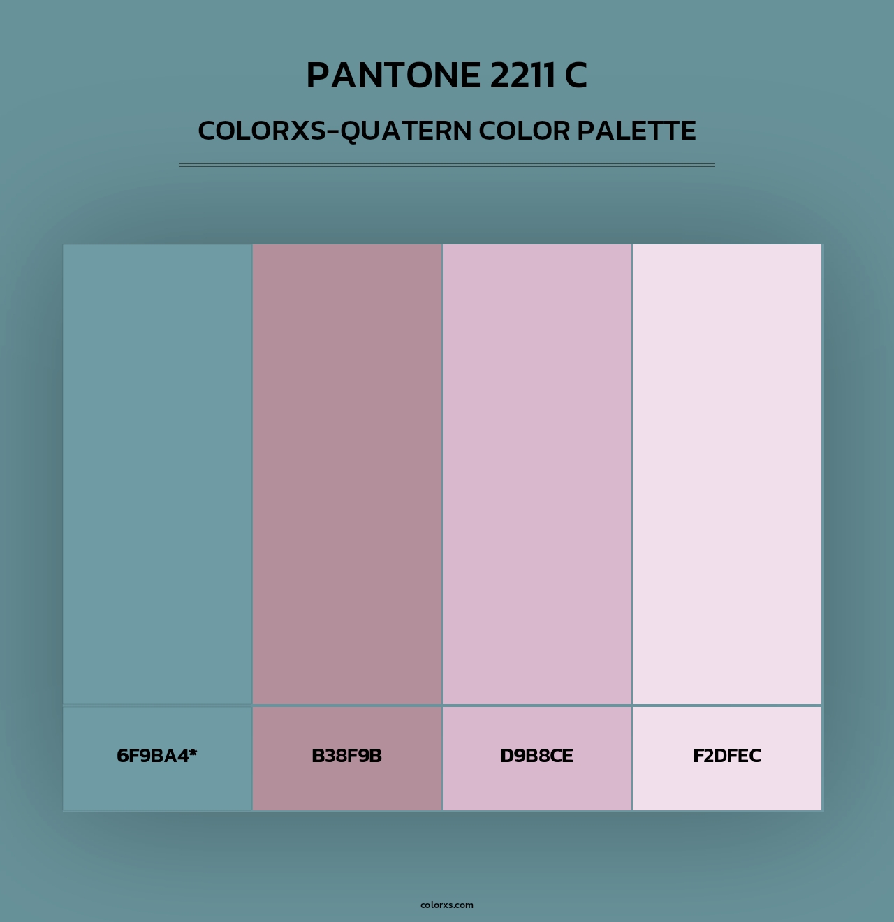 PANTONE 2211 C - Colorxs Quad Palette