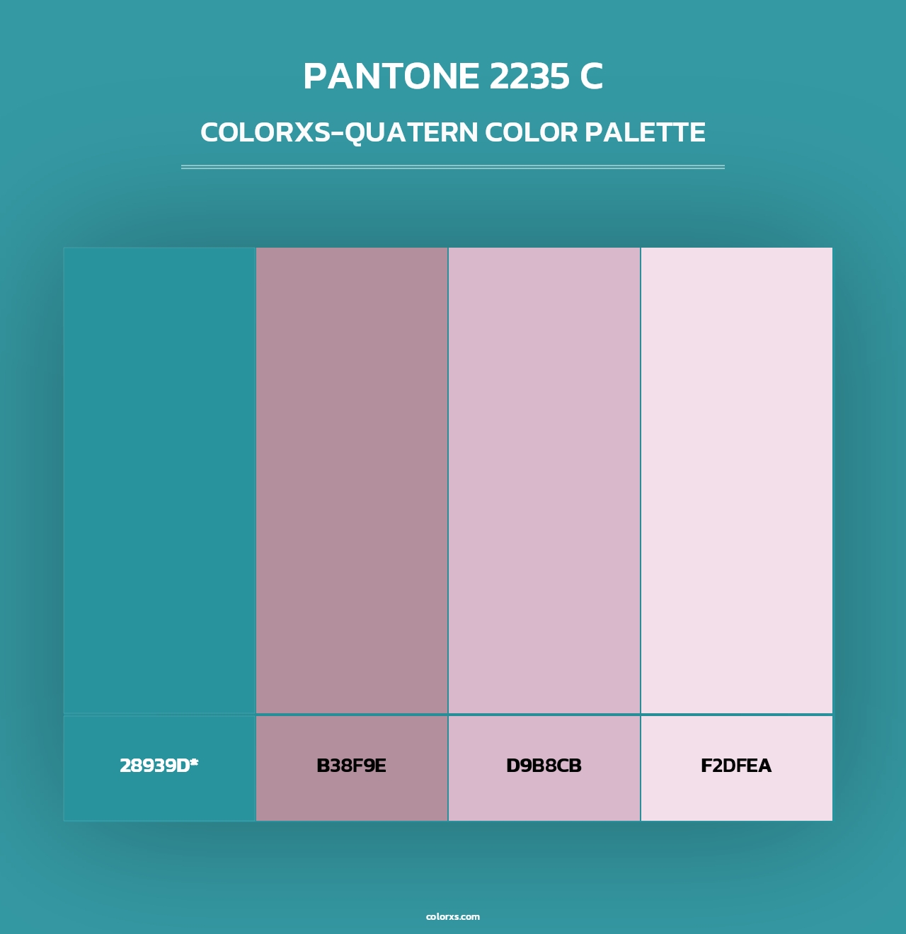 PANTONE 2235 C - Colorxs Quad Palette