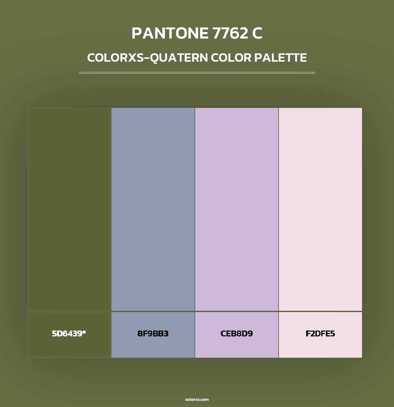 PANTONE 7762 C - Colorxs Quad Palette