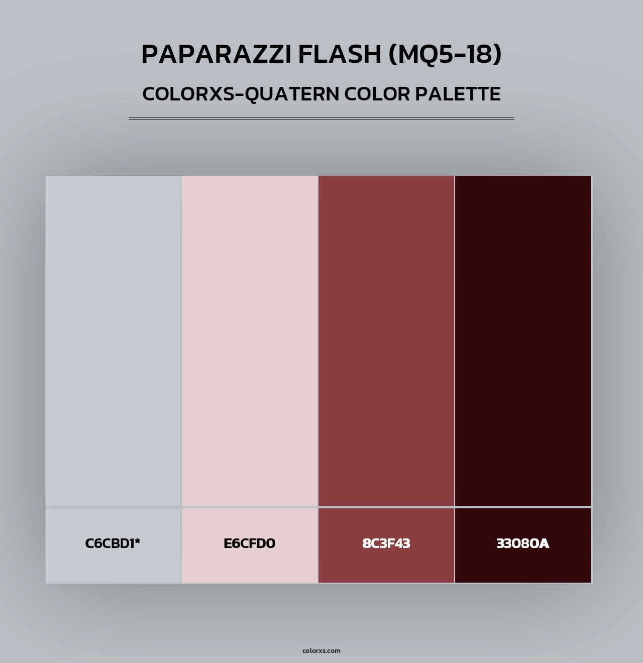 Paparazzi Flash (MQ5-18) - Colorxs Quad Palette