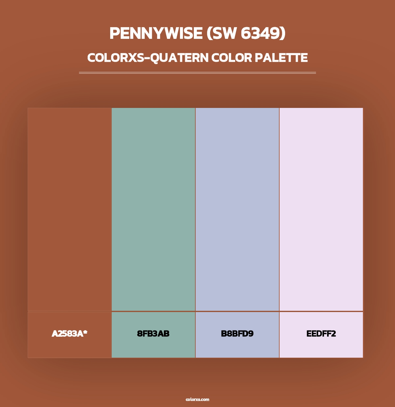 Pennywise (SW 6349) - Colorxs Quad Palette