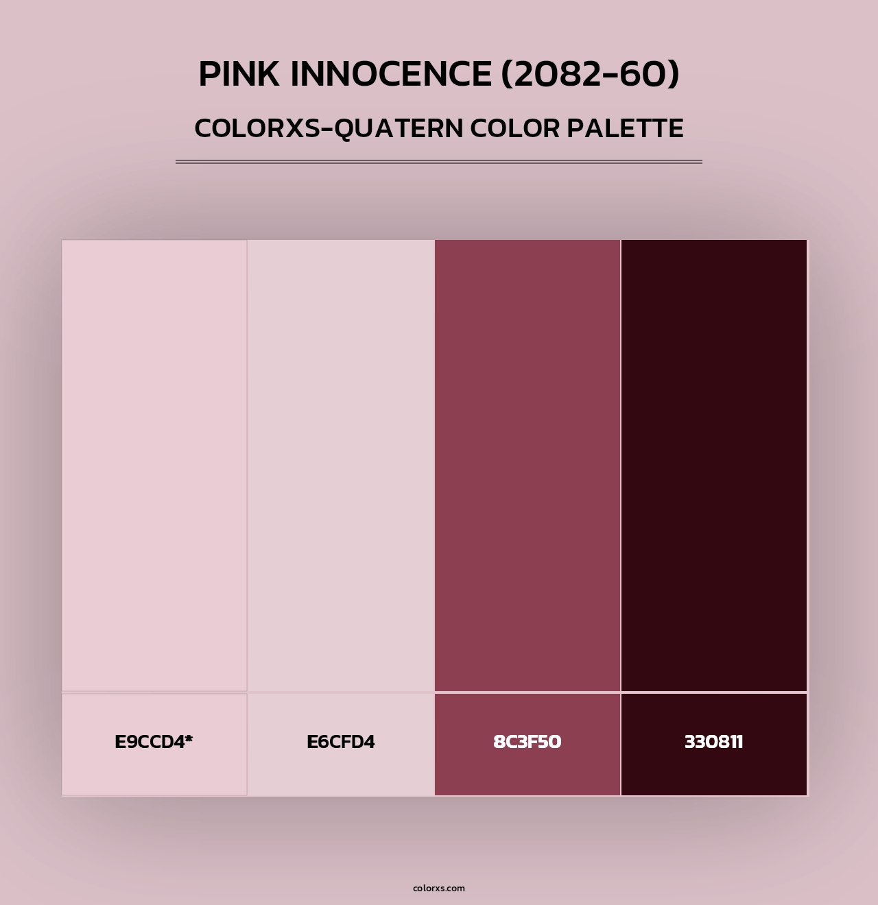 Pink Innocence (2082-60) - Colorxs Quad Palette