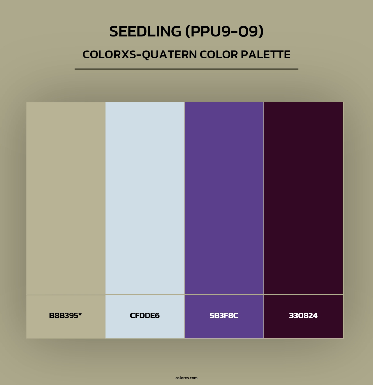 Seedling (PPU9-09) - Colorxs Quad Palette