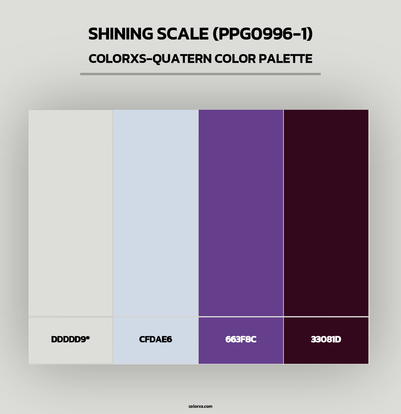Shining Scale (PPG0996-1) - Colorxs Quad Palette