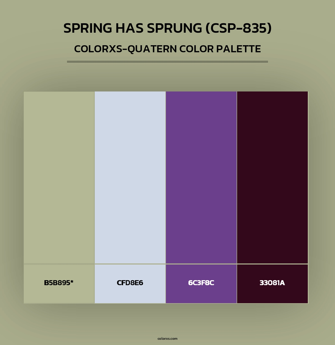 Spring has Sprung (CSP-835) - Colorxs Quad Palette