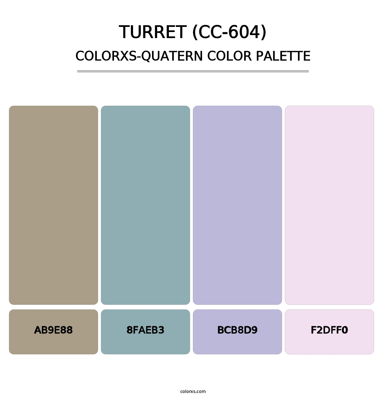 Turret (CC-604) - Colorxs Quatern Palette