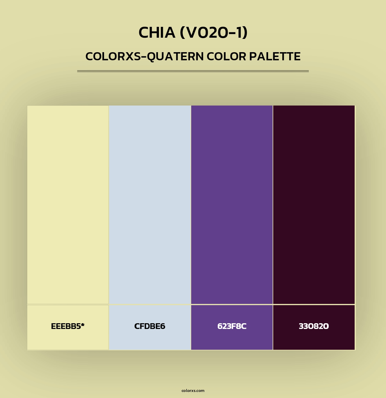 Chia (V020-1) - Colorxs Quad Palette