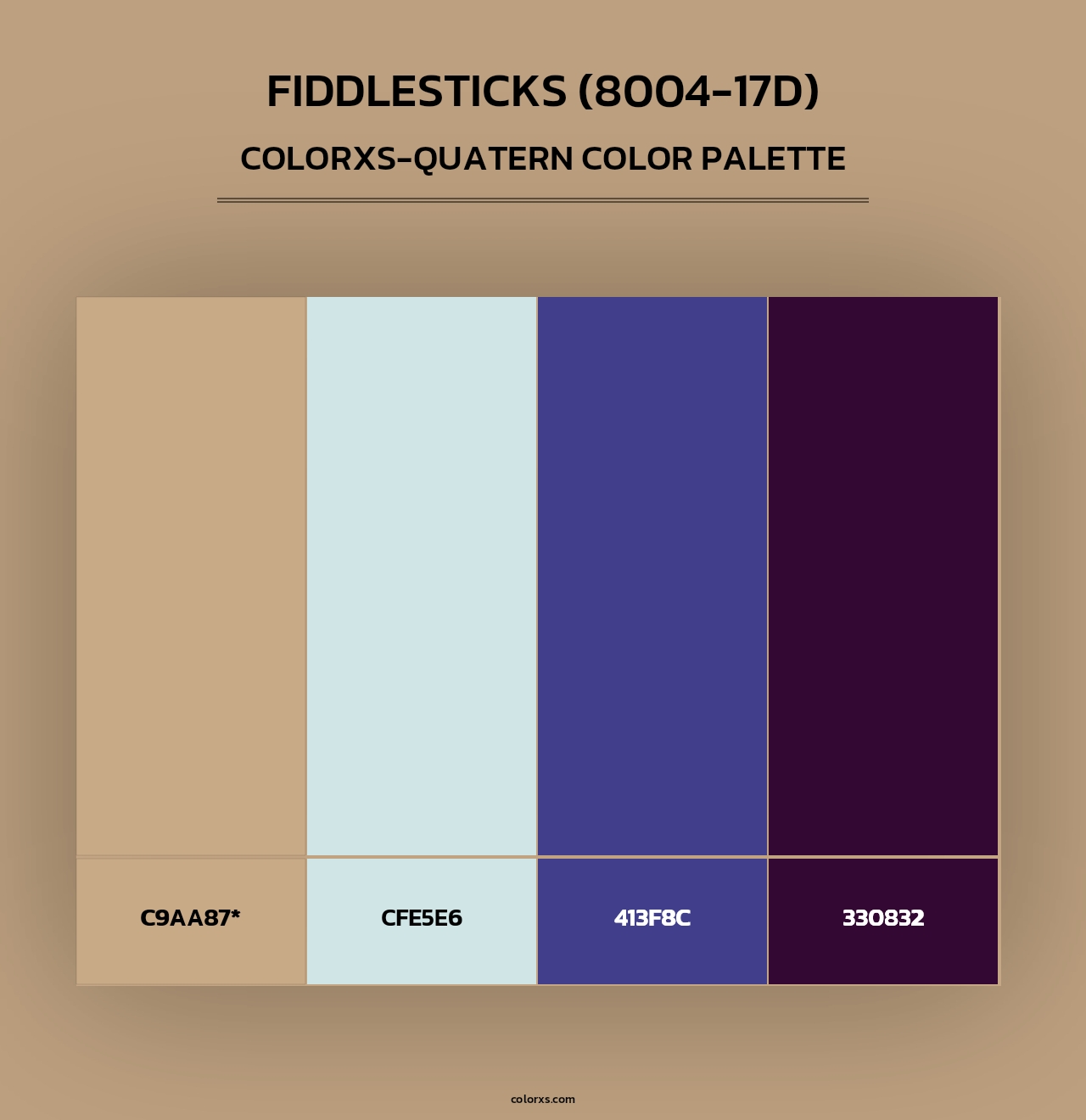 Fiddlesticks (8004-17D) - Colorxs Quad Palette