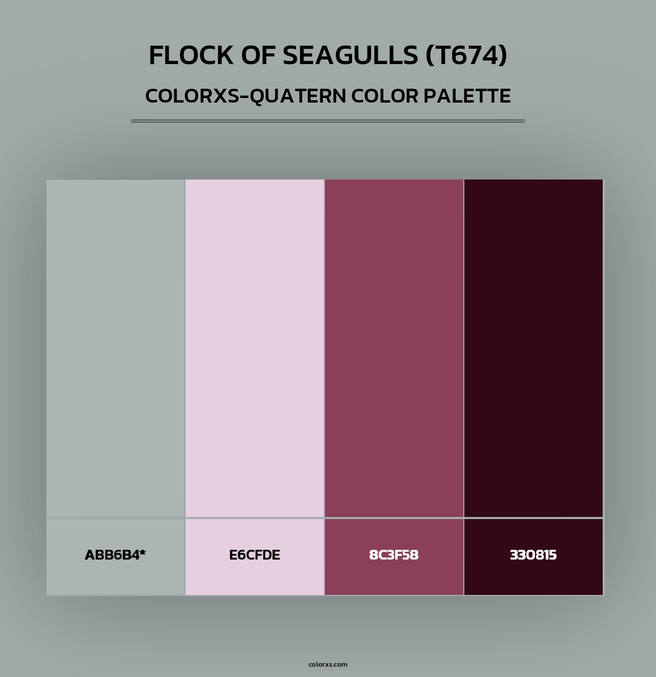 Flock of Seagulls (T674) - Colorxs Quad Palette