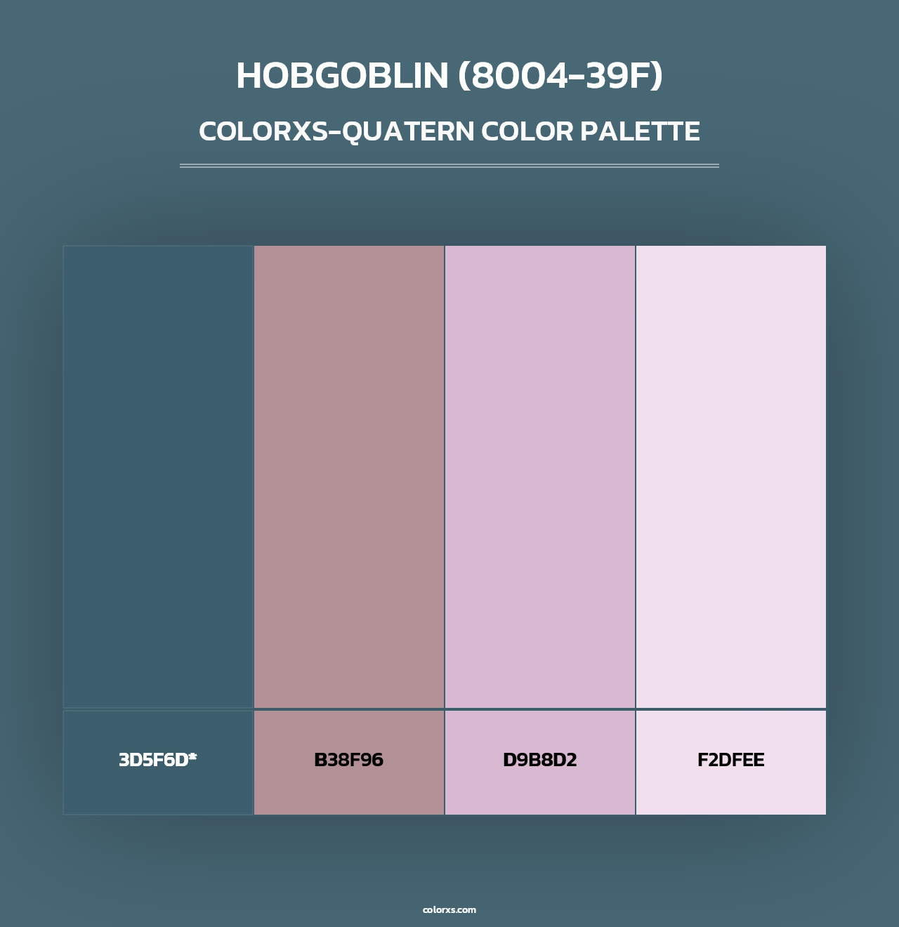Hobgoblin (8004-39F) - Colorxs Quad Palette