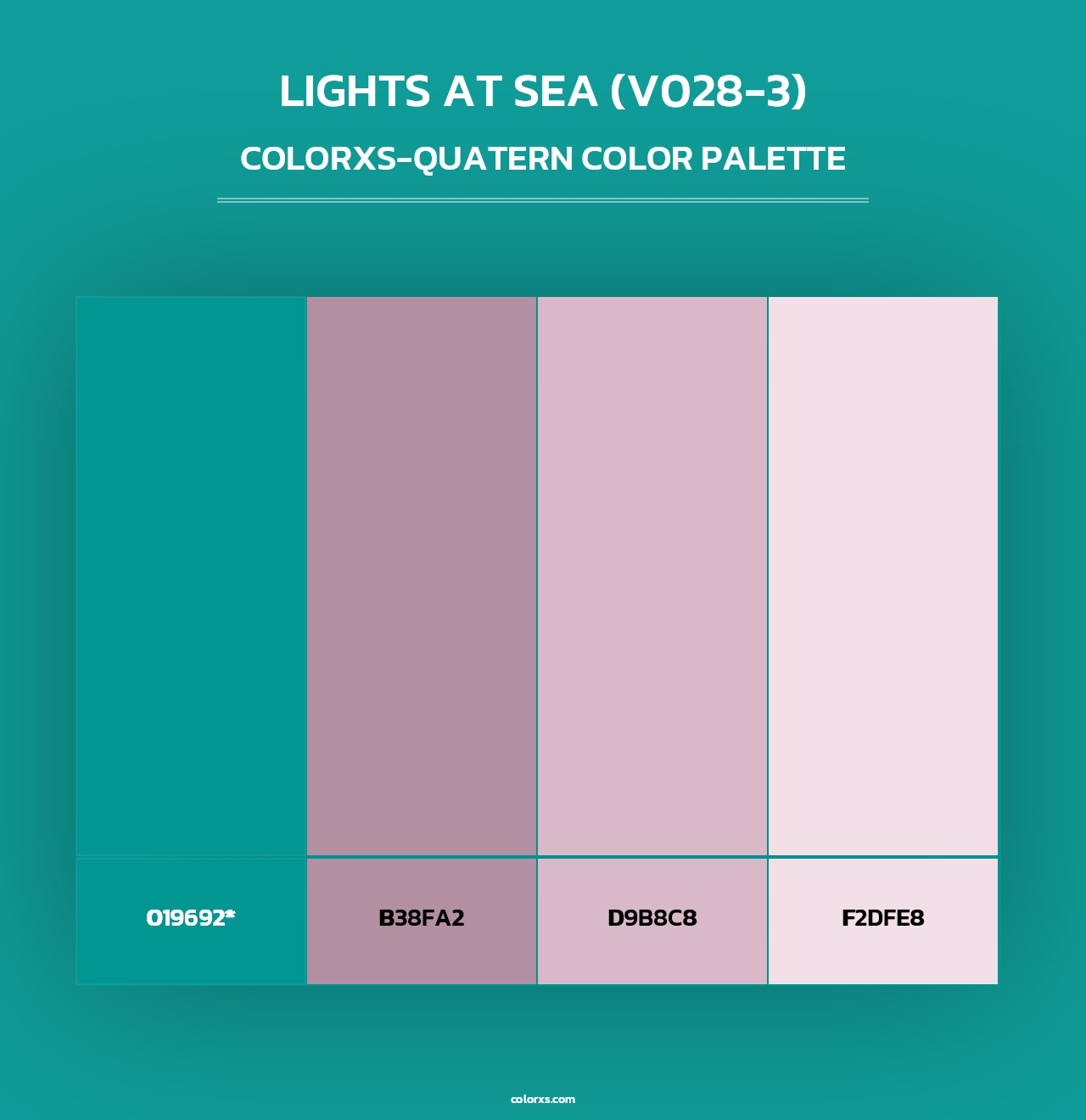 Lights at Sea (V028-3) - Colorxs Quad Palette